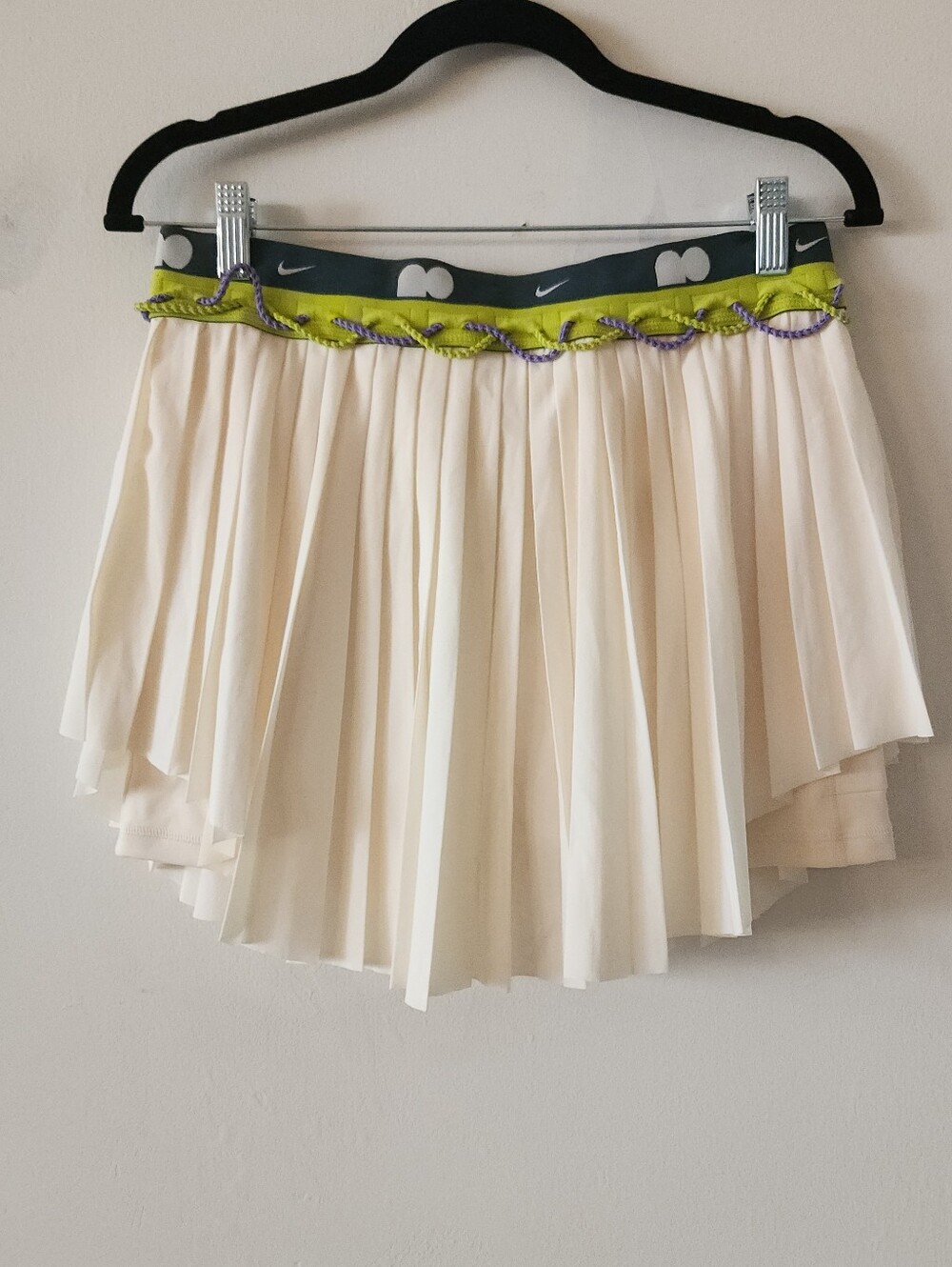 Naomi Osaka x NIKE Tennis 2-in-1 Skirt Skort in Coconut Milk NEW NWT - Picture 4 of 7